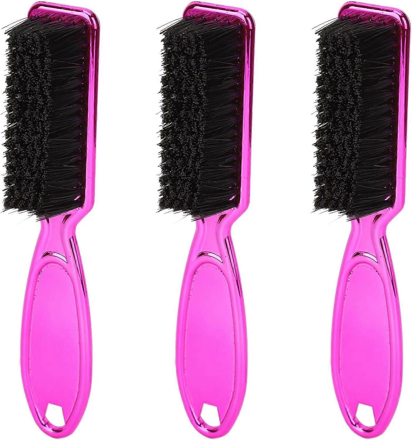 Beard Styling Brush, Multifunction Hanging Curved Handle Beard Comb for All Beard Types(3pcs)