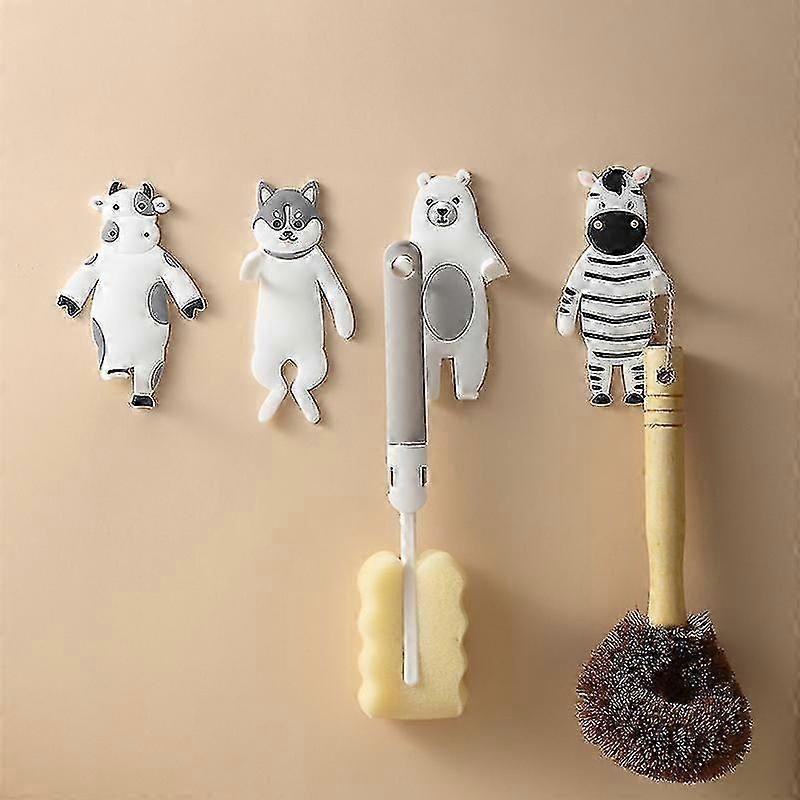 Bendable Animal Hooks Reusable Suction
