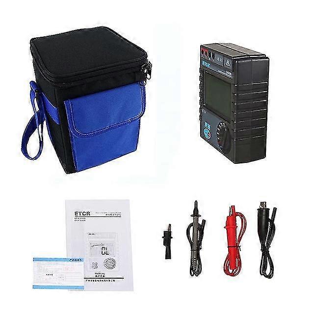 Etcr3460b Resistance Tester Meter