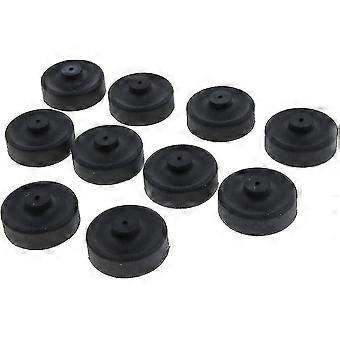 10pcs Black Replace Parts Rubber Cup Diaphragm Compatible with Aquarium Fishing Air Pump