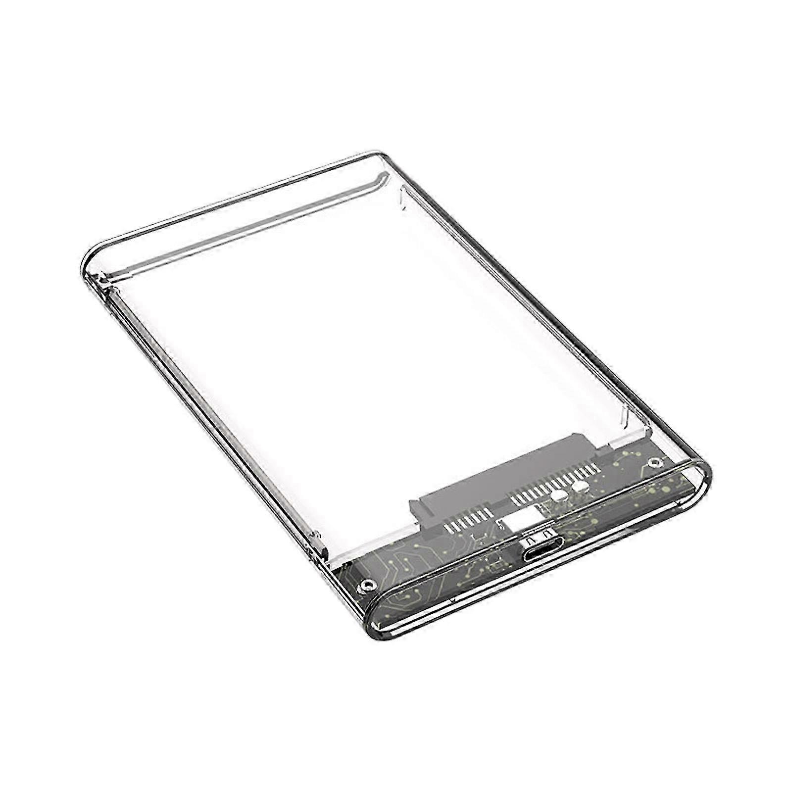 Clear 2.5" USB 3.1 HDD Storage Case