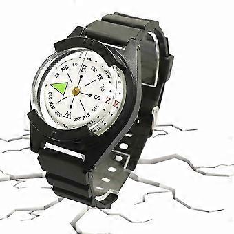 Diving, Camping, Hiking & Boating Waterproof Sighting Wrist Compass