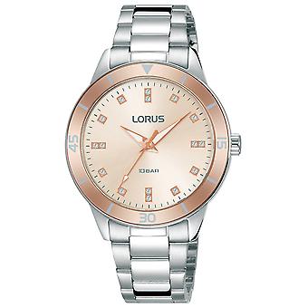 Lorus woman reloj para Mujer Analógico de Cuarzo con brazalete de Acero inoxidable RG241RX9
