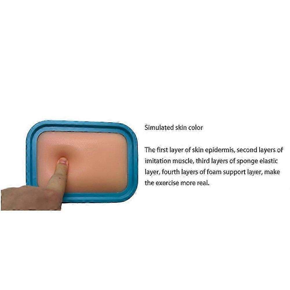 Acupuncture Skill Learning Practice Simulation Skin Model Acupuncture Training Bag Practice board