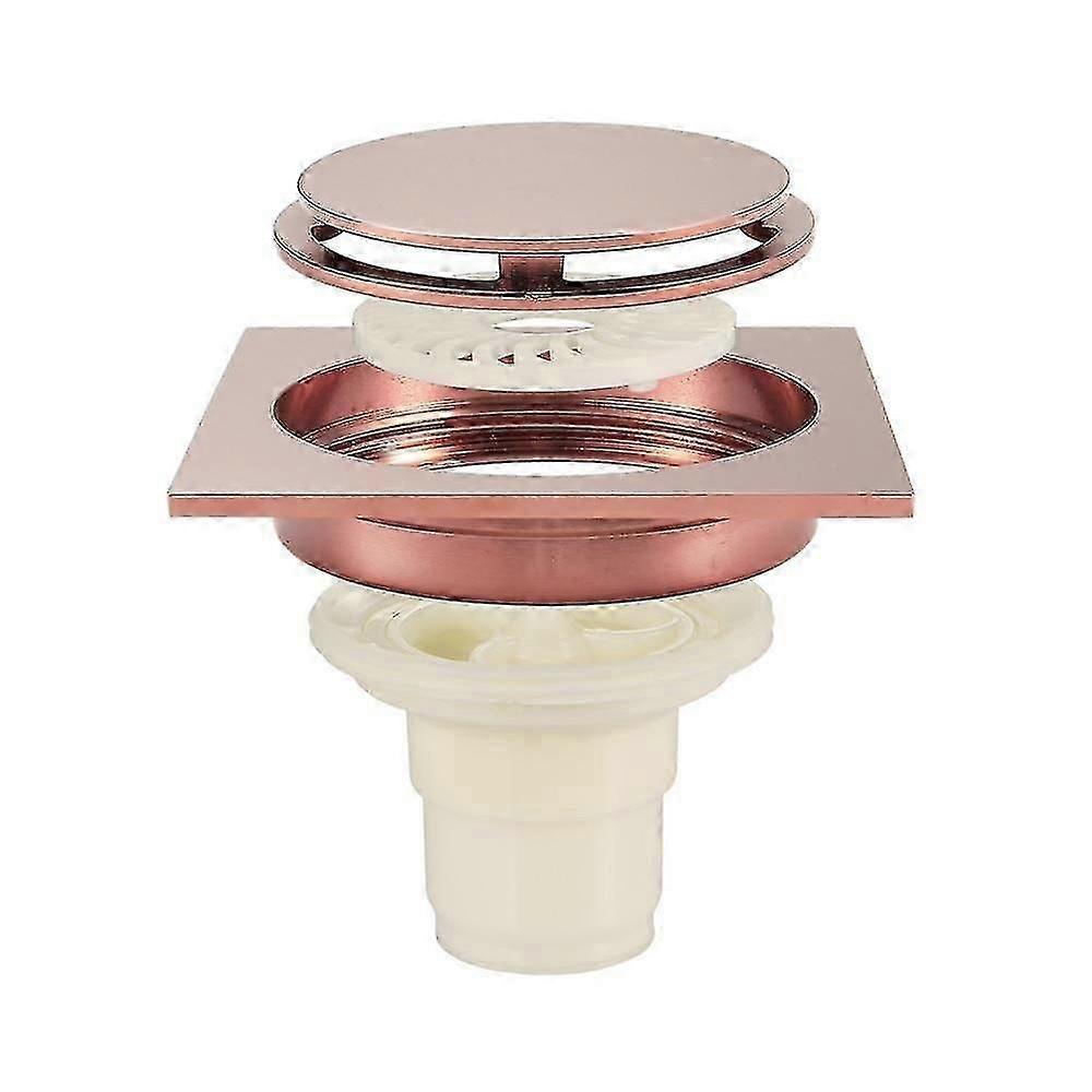 Rose Gold Square Shower Drain