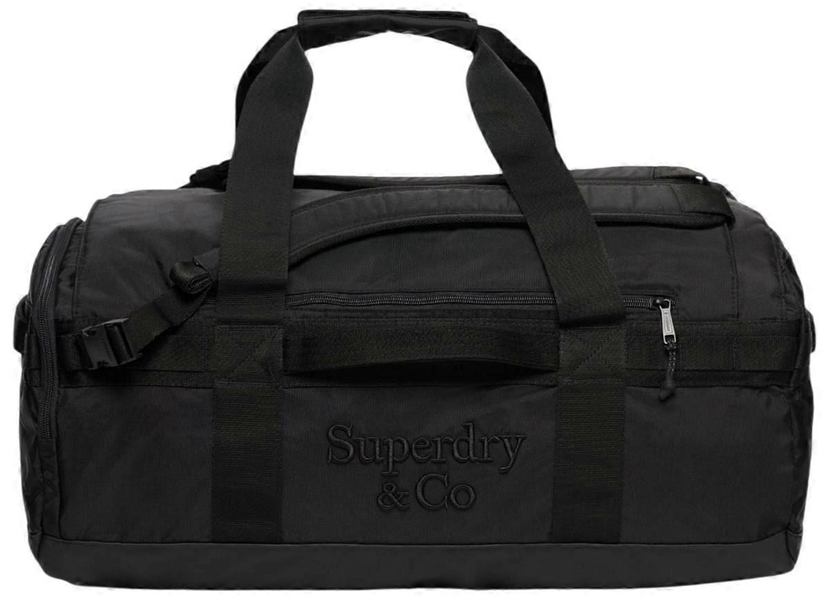 Superdry & Co Outdoor Weekender Bag - Black