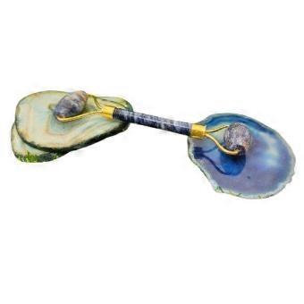 Sodalite Natural Crystal Face Roller