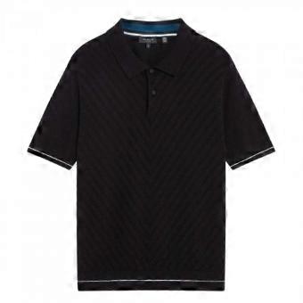 Ted Baker Mens Chevron Collared Polo Shirt
