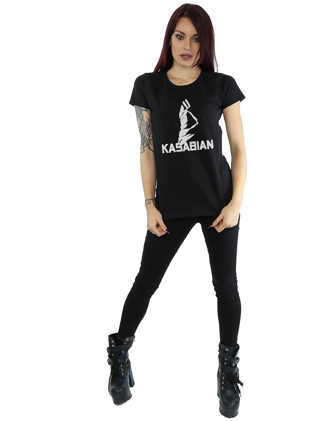 T-shirt Rare Kasabian Logo Coloré Recto-verso - Taille S, Noir, Occasion Très Bon état