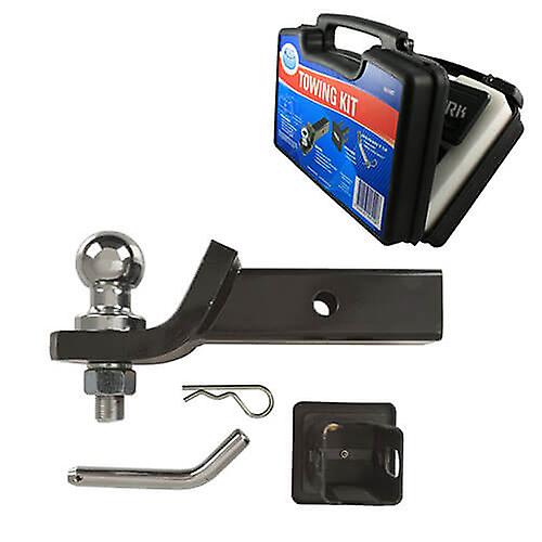 Towing Kit with Tow Ball Mount Utility Trailers Chrome hitch Pin with "R" Clip