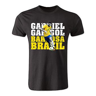Gabriel Gabigol Barbosa Brazilië T-Shirt (zwart)