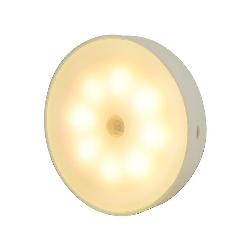 Solar Power Motion Sensor Led Night Lights Usb Rechargeable Energy Saving Smart Sensor Led Night Lamp Closet Magnetic Lamp