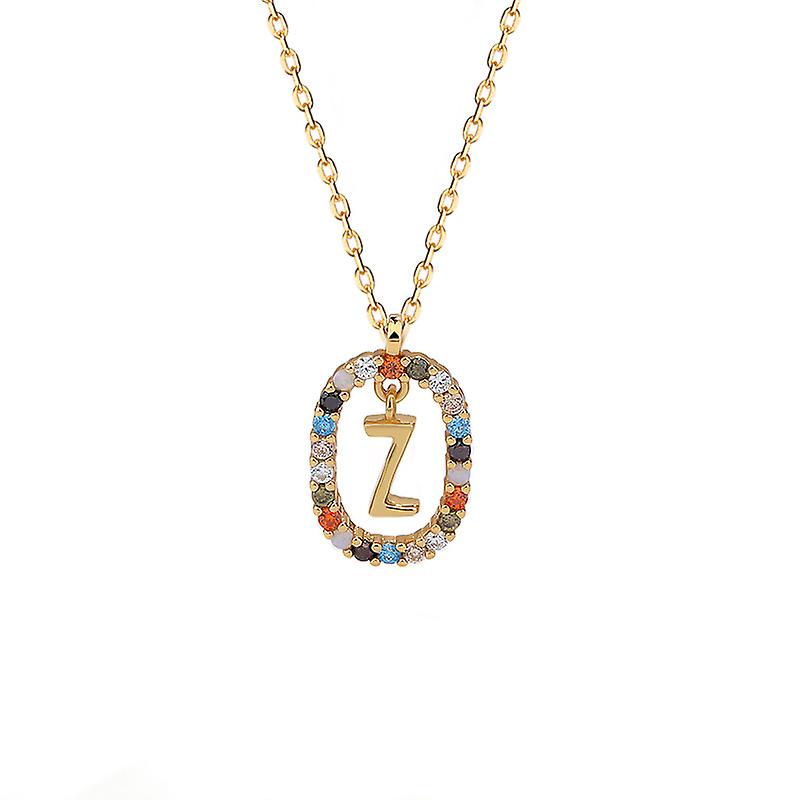 S925 Ασημένιο Κολιέ A-Z