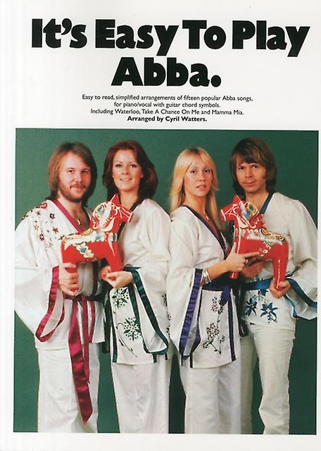 Its Easy To Play Abba by Cyril Watters Book Book