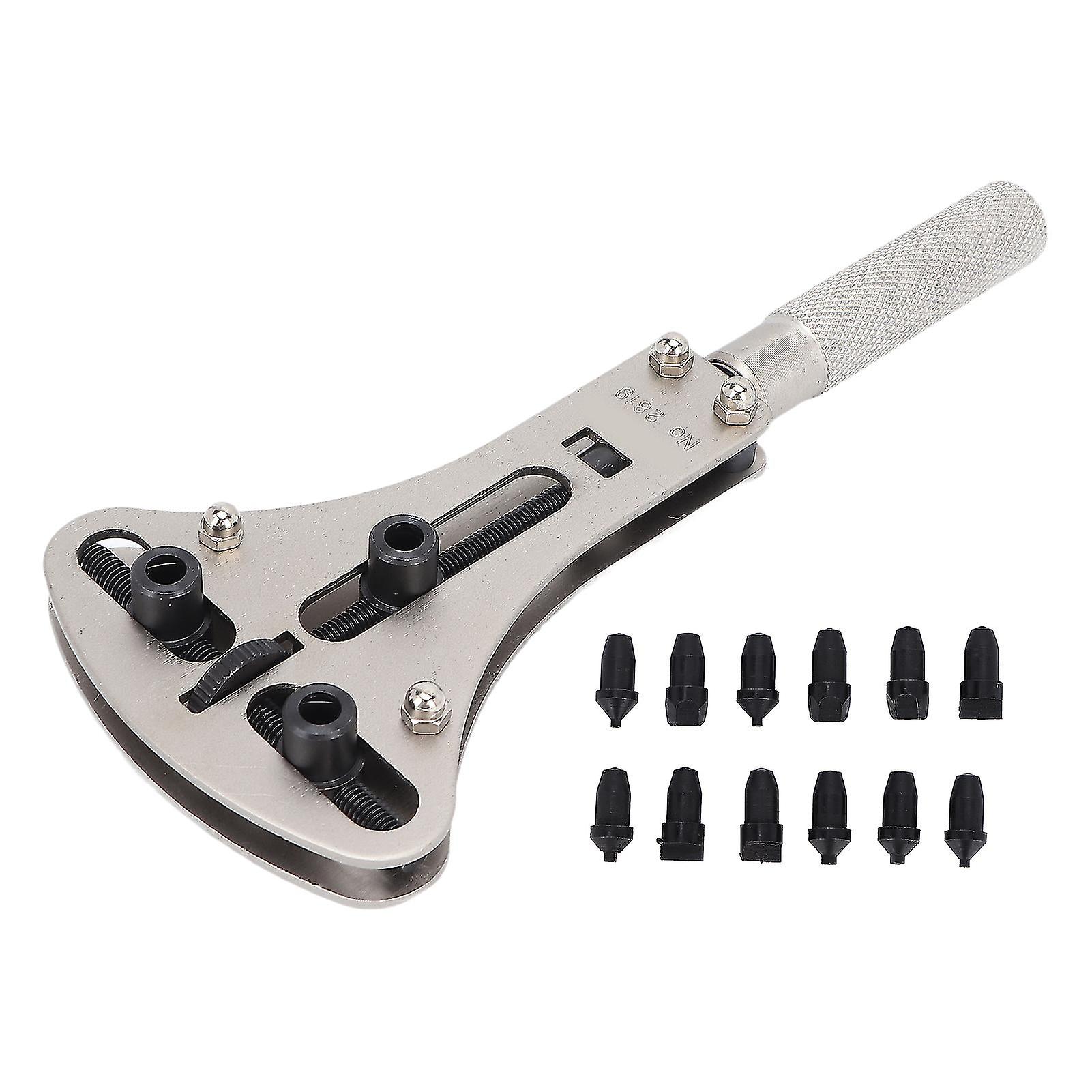 Professional Three Feet Watch Back Opener Alloy Watch Case Opener Watch Repairing Tool
