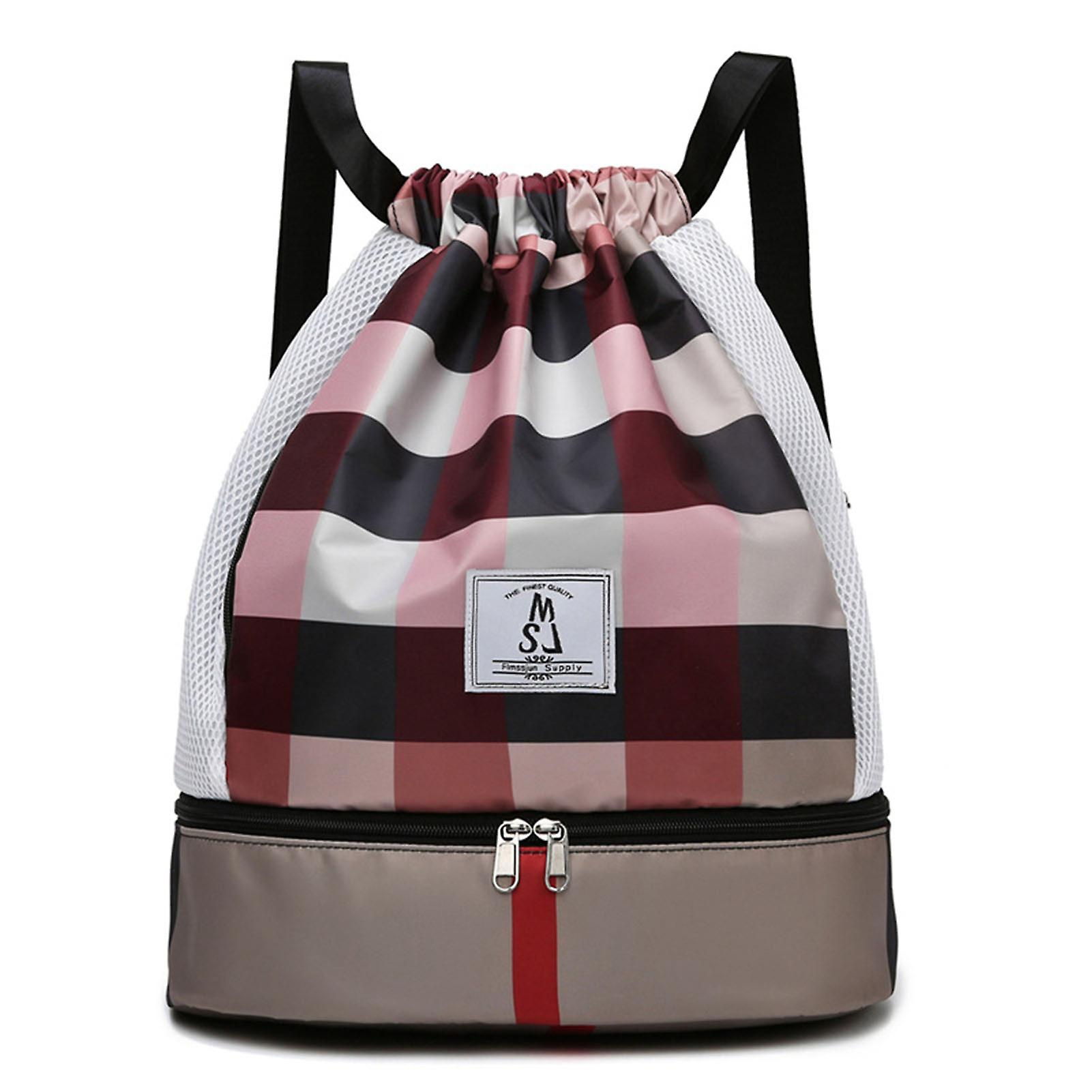 Lightweight Waterproof Dry and Wet Separation Swimming Fitness Backpack for Outdoor Travel