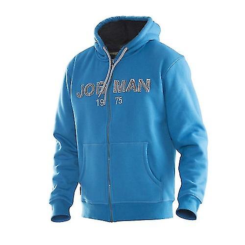 Jobman Mens Vintage Lined Full Zip Hoodie