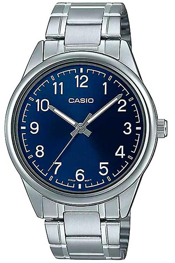 CASIO Collection MTP-V005D-2B4 - Acier Inoxydable Mâle Quartz Analogique