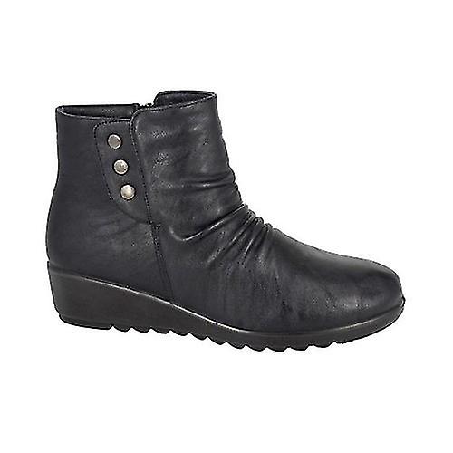 Boulevard Womens/Ladies Zip Ankle Boots