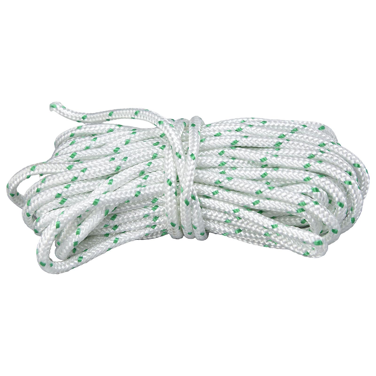 Touch Nylon Starter Rope 4.5mmx10m Recoil Starter Rope Nylon Garden Chainsaw Starter Pull Cord for Husqvarna Lawn Mower