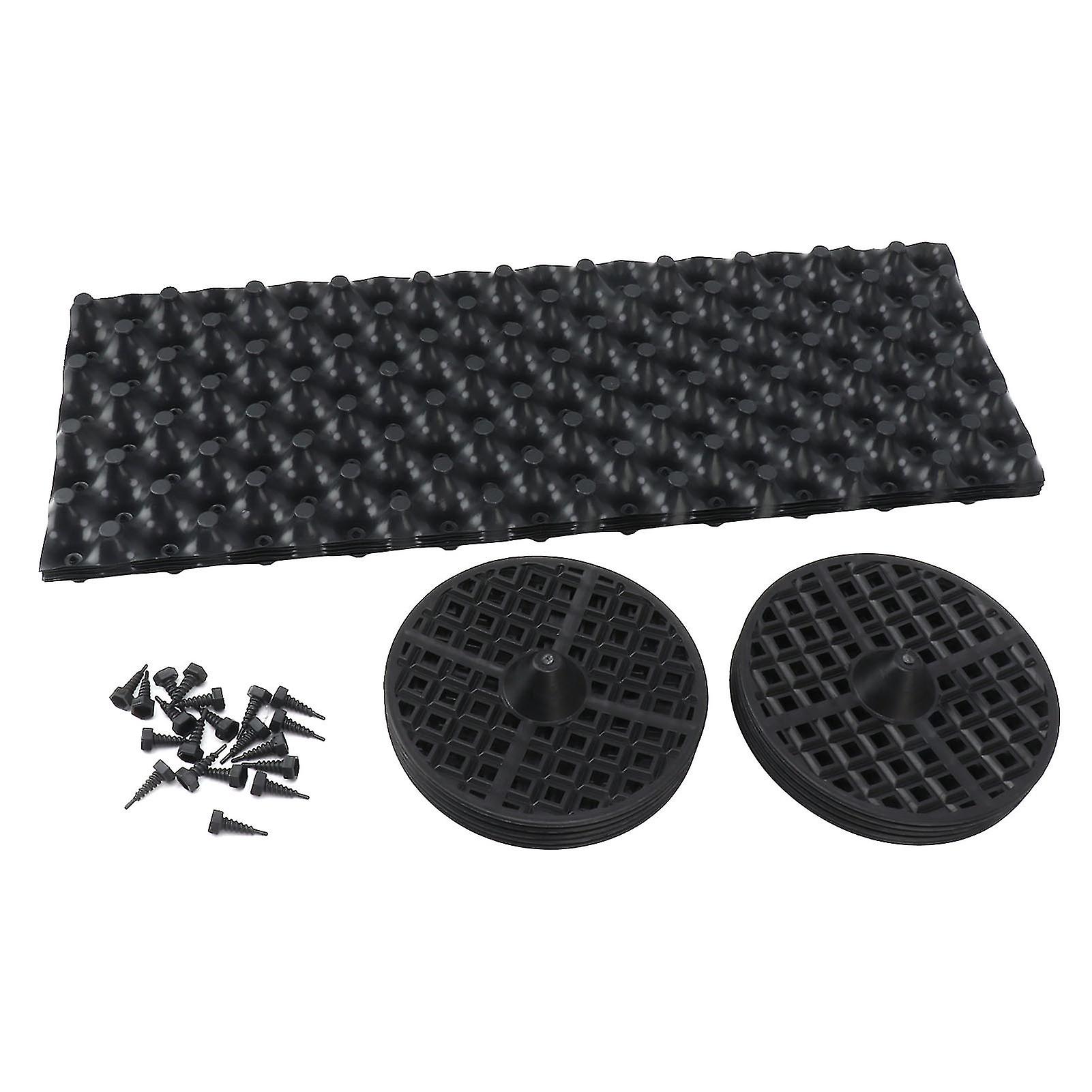 10Pcs Plant Root Control Pots Thickened PVC Breathable Pruning Pots for Fast Root Growth Bonsai Transplanting Tool