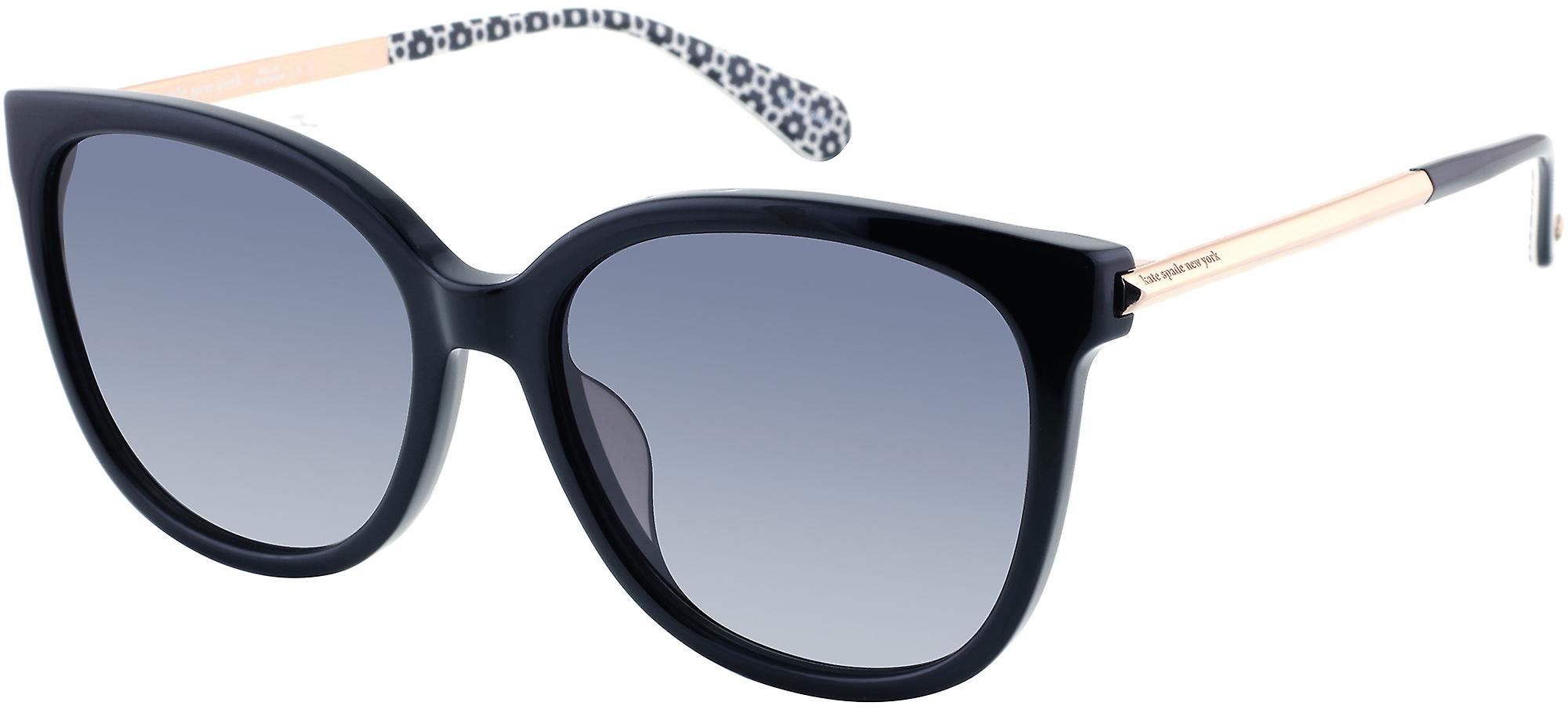 Sunglasses Kate Spade BRITTON/G/S BLACK/GREY SHADED POLARIZED 55/17/140 Woman