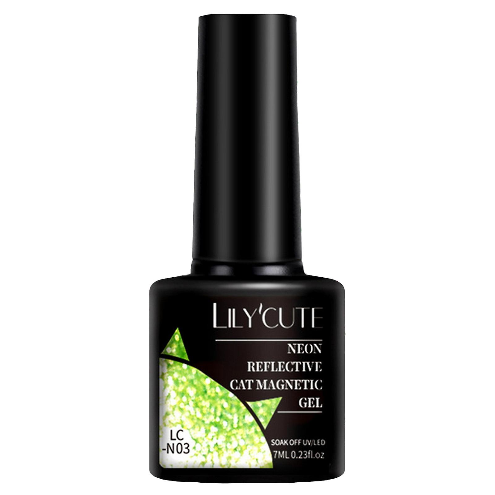 7ml Fluorescent Vernis À Ongles Effet Scintillant Sûr Élégant Charmant Lumineux Vernis À Ongles
