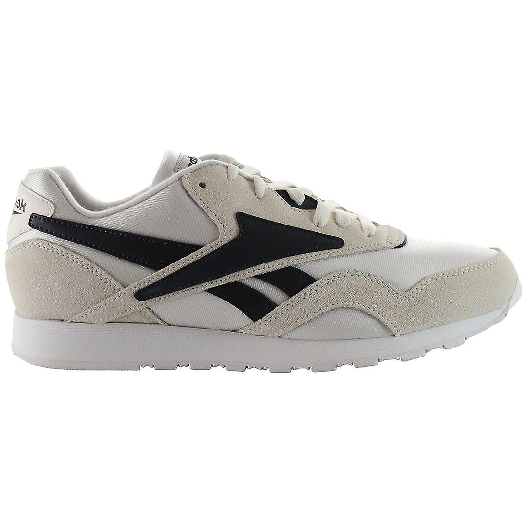 Reebok Classic Nylon Plus 系带白色合成男士运动鞋 GY9879