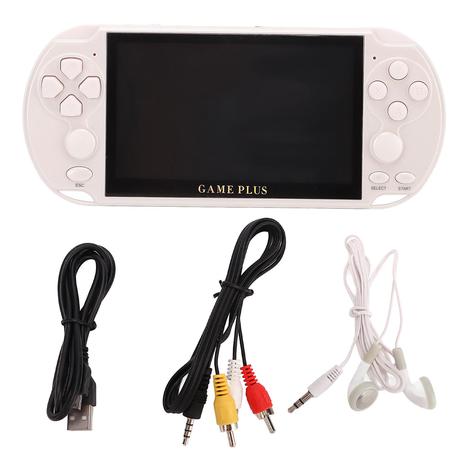 Handheld Game Console MP4 Player 5.1 Inch HD Screen USB Rechargeable Portable Game Console for Kids Adults Gifts