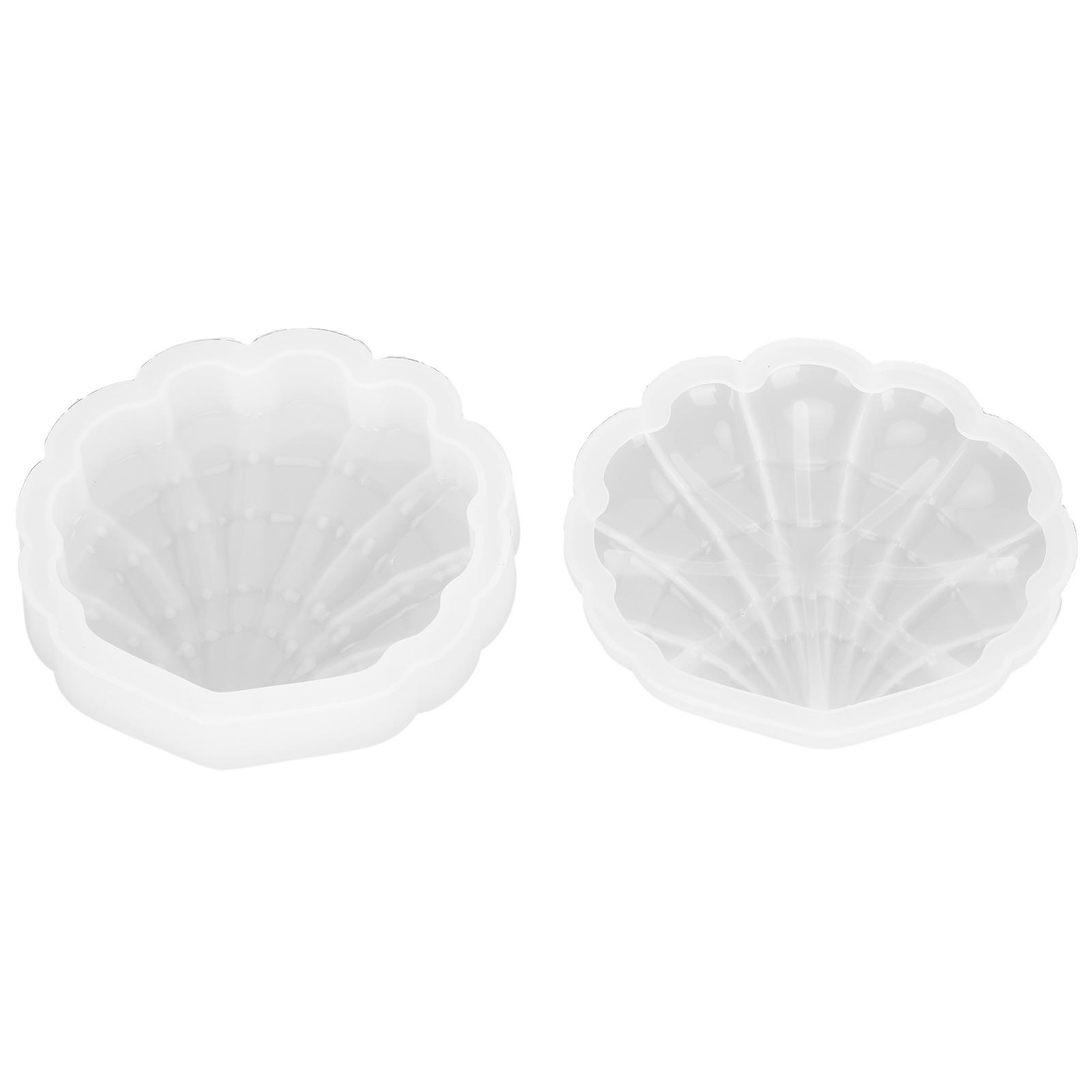 DIY Shell Epoxy Molds: Storage Box Organizer for Resin Crafts with Silicone Molds