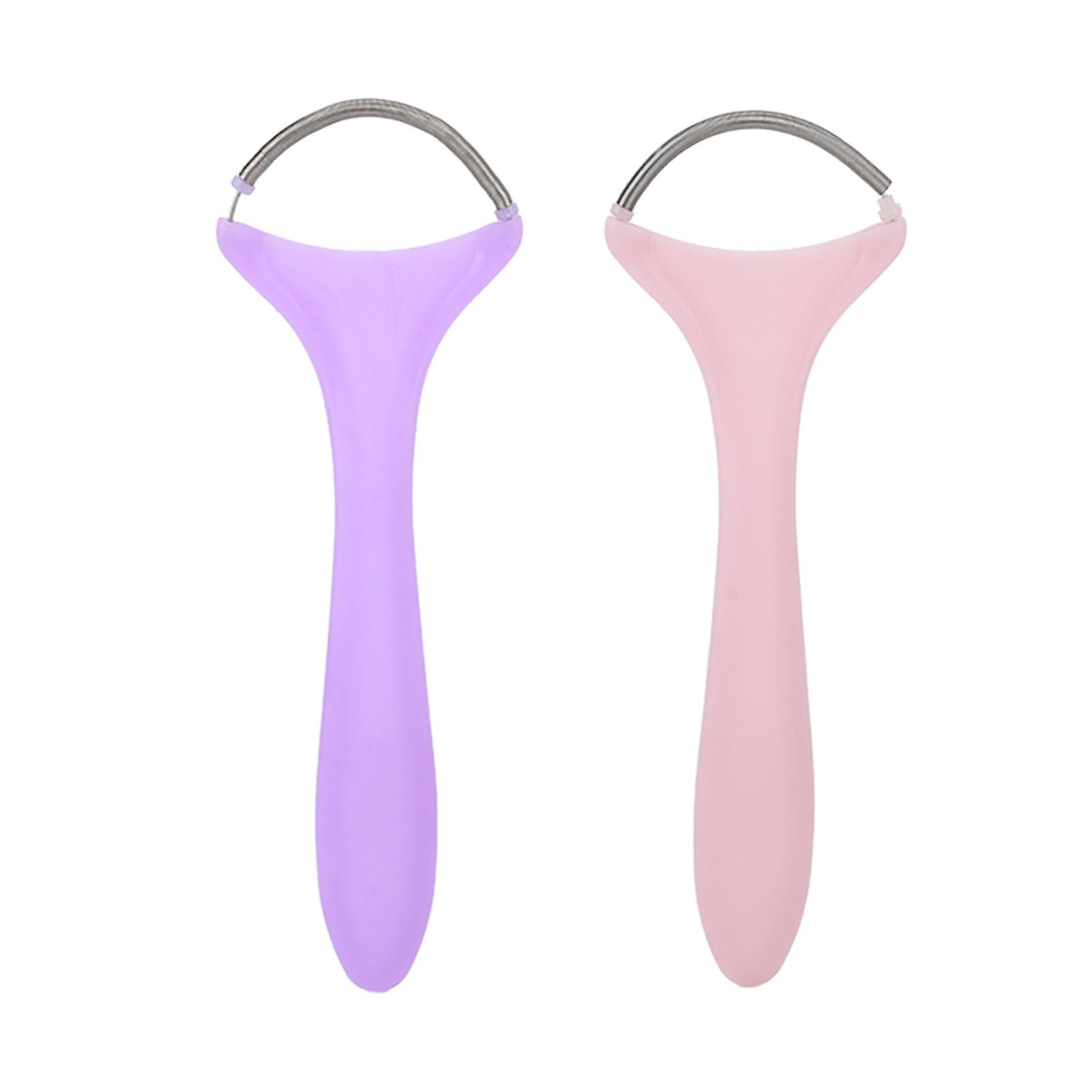2 Pack Spring Facial Hair Remover for Women, Portable Threading Face Hair Remover for Upper Lip, Chin and Cheeks