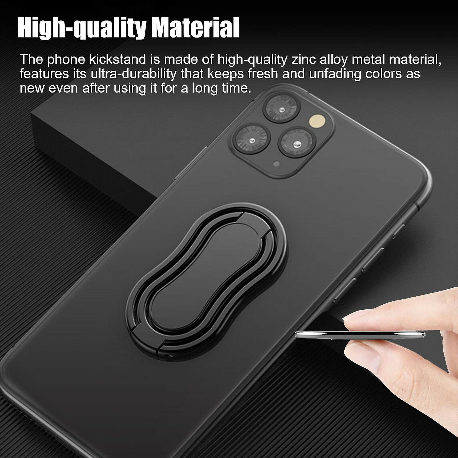 Magnetic Finger Ring Stand Grip 360° Rotating Cell Phone Mount Universal Holder
