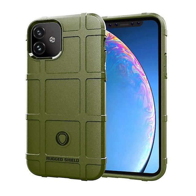 Durable Shockproof Protective Shell Case for Apple iPhone 11 - Dark Green