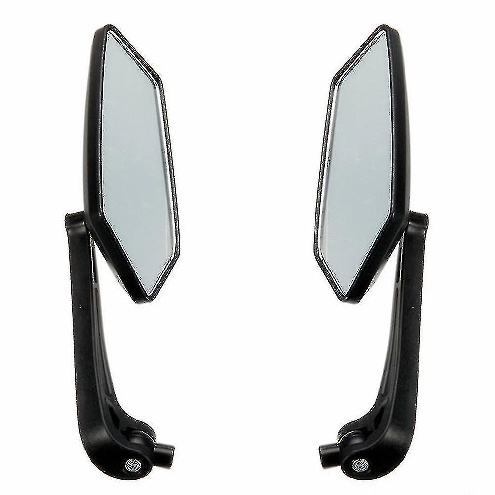 New 2pcs 8/10mm Universal Motorcycle Bar Rear View Side Mirrors Replacements | Fruugo