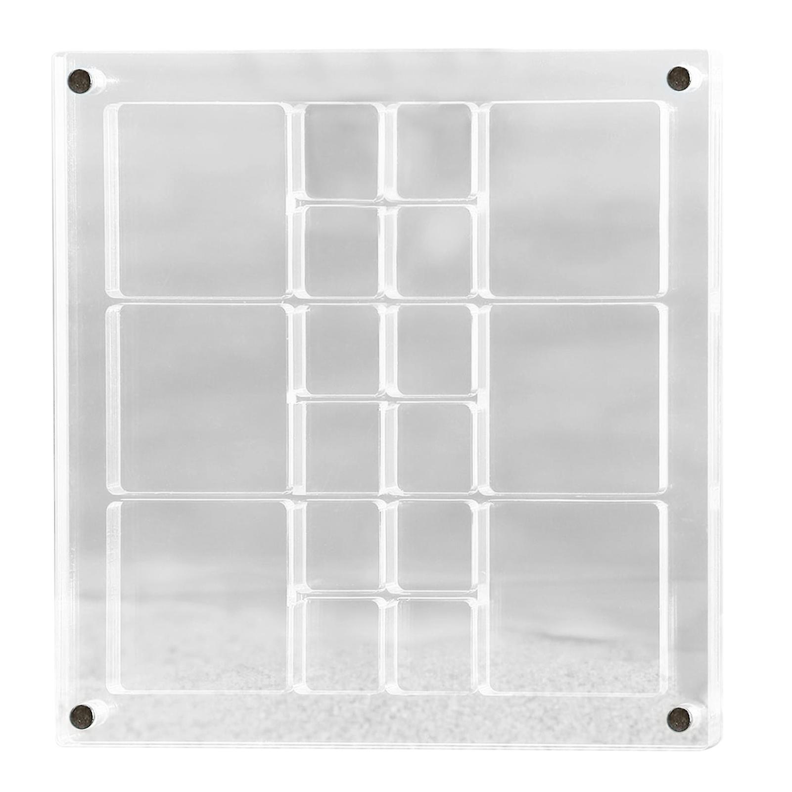 Eashell Display Box Multi Compartment Large Display Case for Home Use