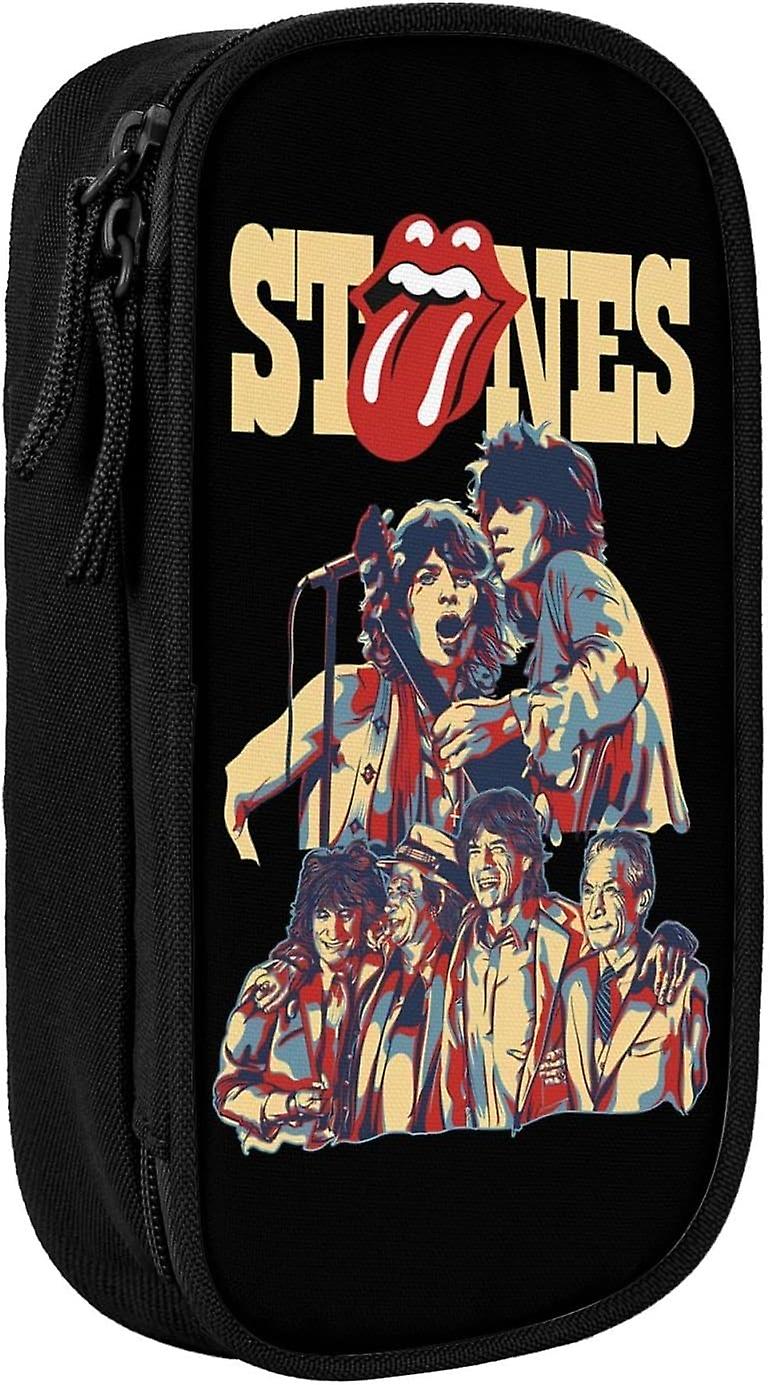 אבני לשון מתגלגלות מארגן מארז עיפרון קיבולת גדולה עם תאים תיק עט תיק איפור רב תכליתי לנשים16369