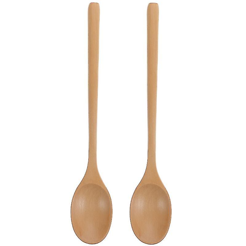 2pcs Wood Spoon For Eating