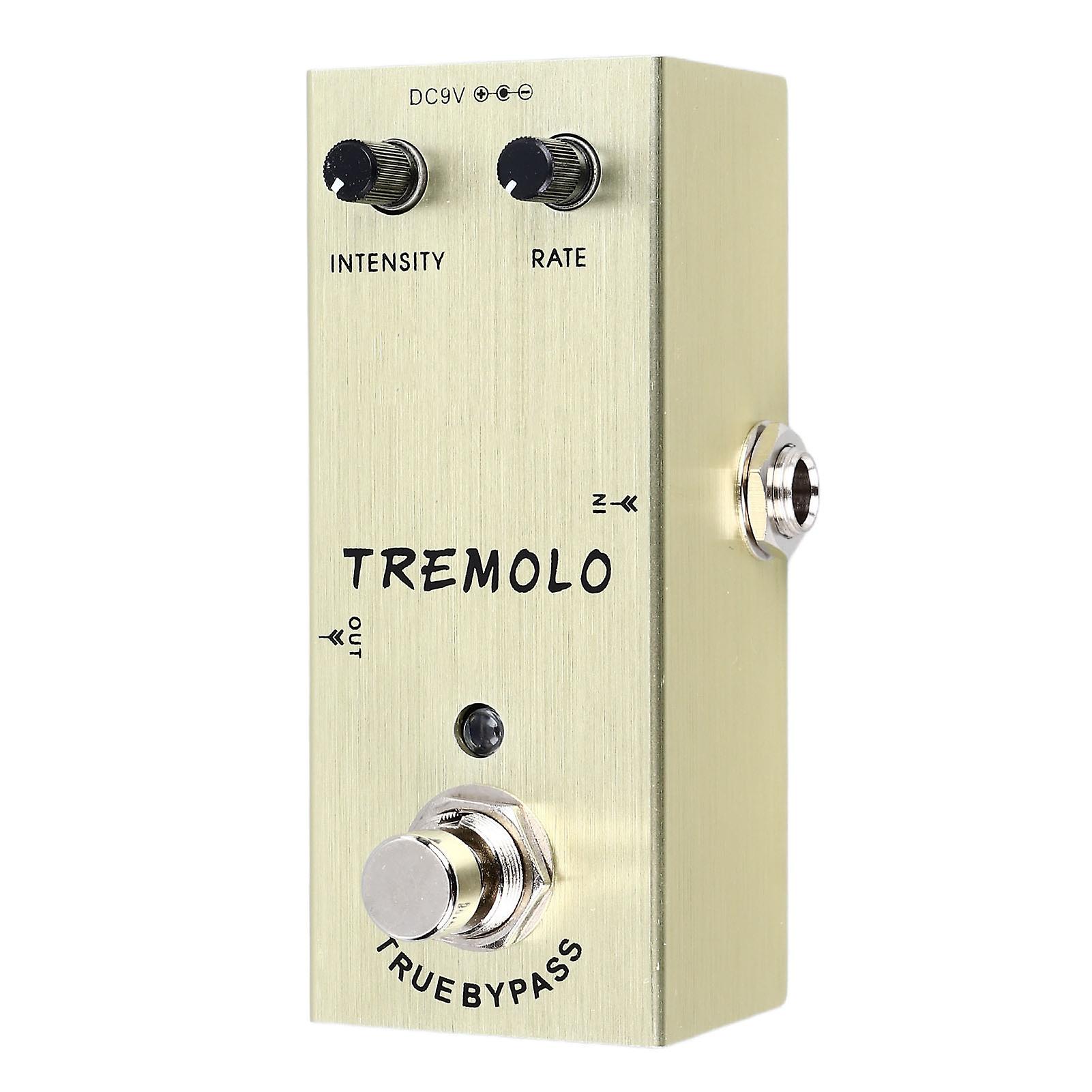 E-Gitarre Effekte Pedal Sound Beautify Mini Portable Single Type Performance Zubehör AN-07 Gelb