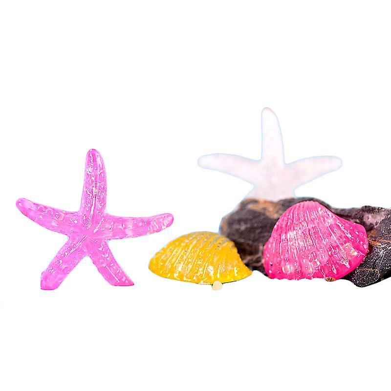 30 قطع DIY الراتنج الملونة نجم البحر شل لحفل زفاف المنزل DIY الزينة البسيطة شقة الحلي الهاتف المحمول شل الملحقات