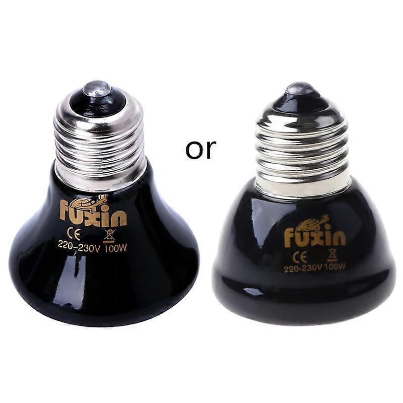 Reptile Emitter Heating Bulb Ceramic Heat Lamp No Light Pet Brooder Coop Heater