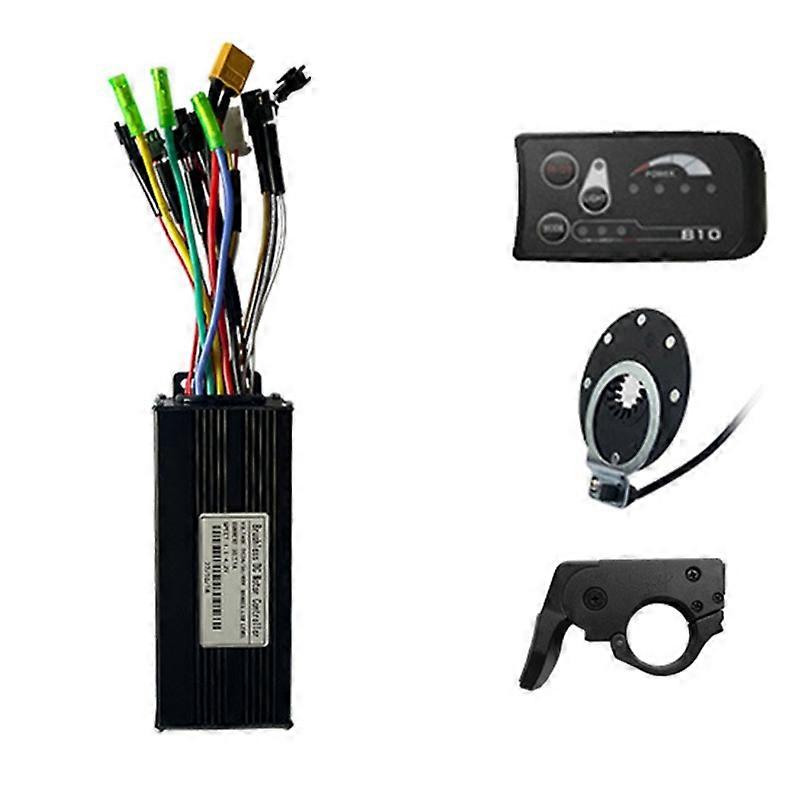 Regulátor ebike Controller Led displej 24V 36V 48V S800 pro elektrický skútr střídavý 30A 12 trubek