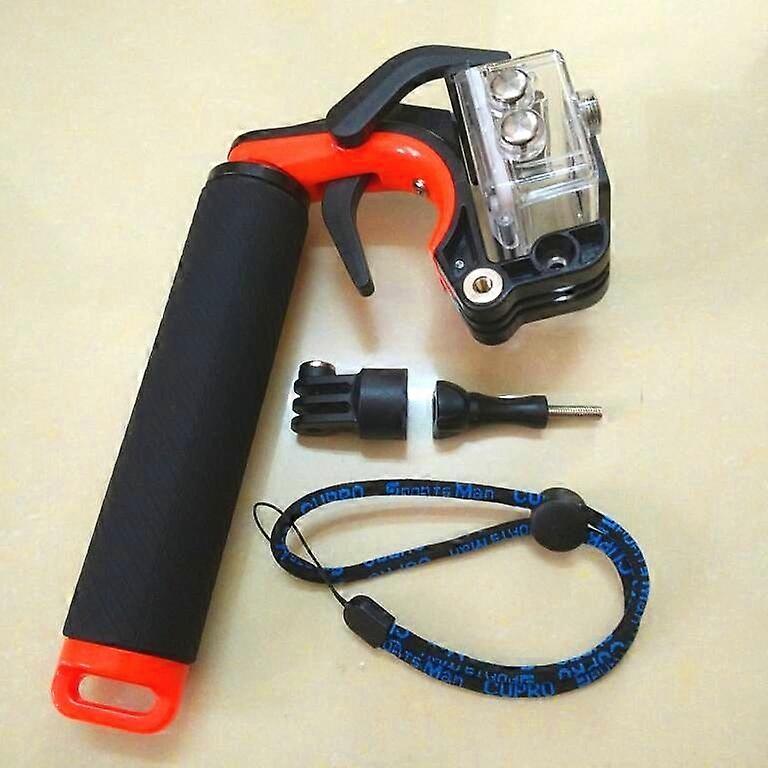 New Floating Grip Stick Trigger & Waterproof Case For Sjcam Sj4000/5000/9000 C30 C30r Eken H9 H9r Action Camera