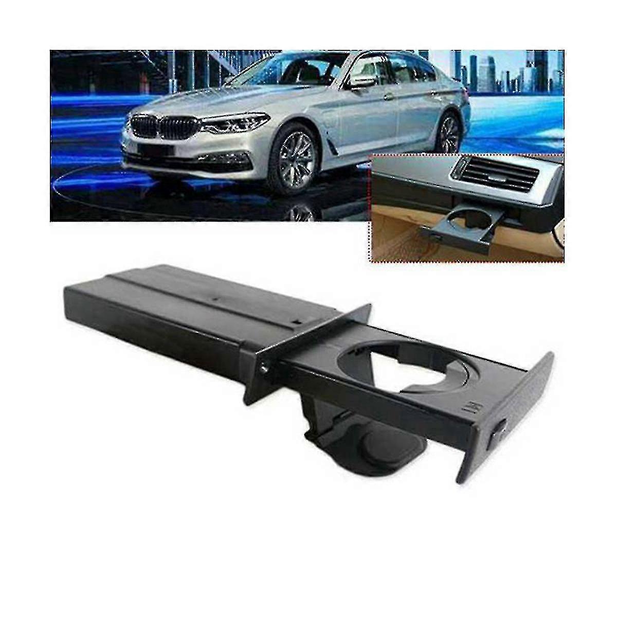 حامل مشروب كوب الماء الأمامي للسيارة ل 5 سلسلة E60 E61 525i 528i 530i الملحقات 51459125626 يمين
