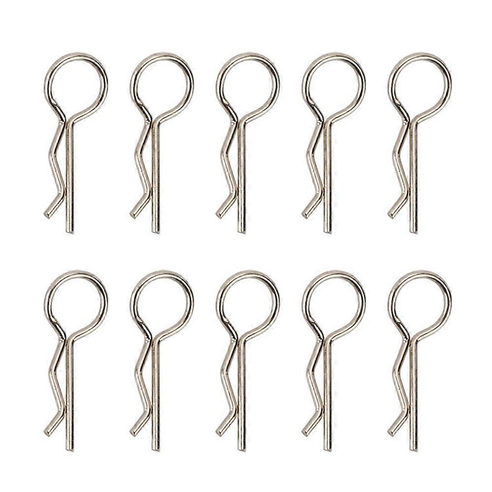10PCS RC Car Shell Body Clips R Pin Buckles for Axial SCX6 Arrma Kraton 1/5 1/6 1/7 1/8 RC Car Part