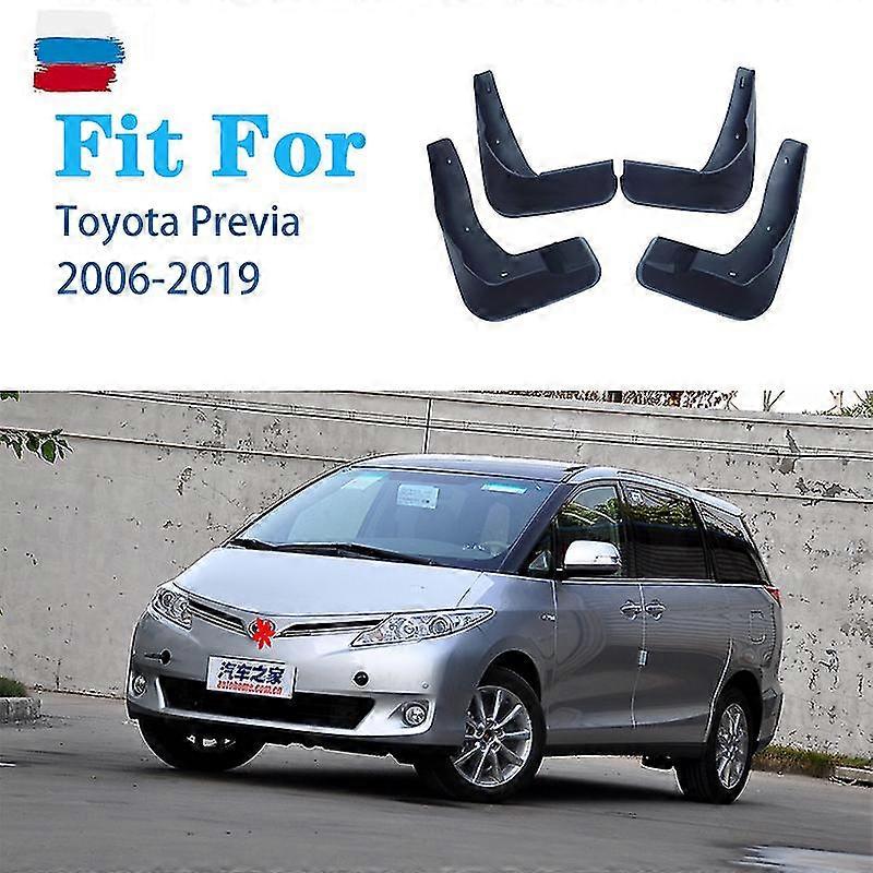 foran Bak 4 stk FOR Previa XR50 Skjermer Fender Mud Flap Guard Splash Mudguard Fender Biltilbehør auto styline