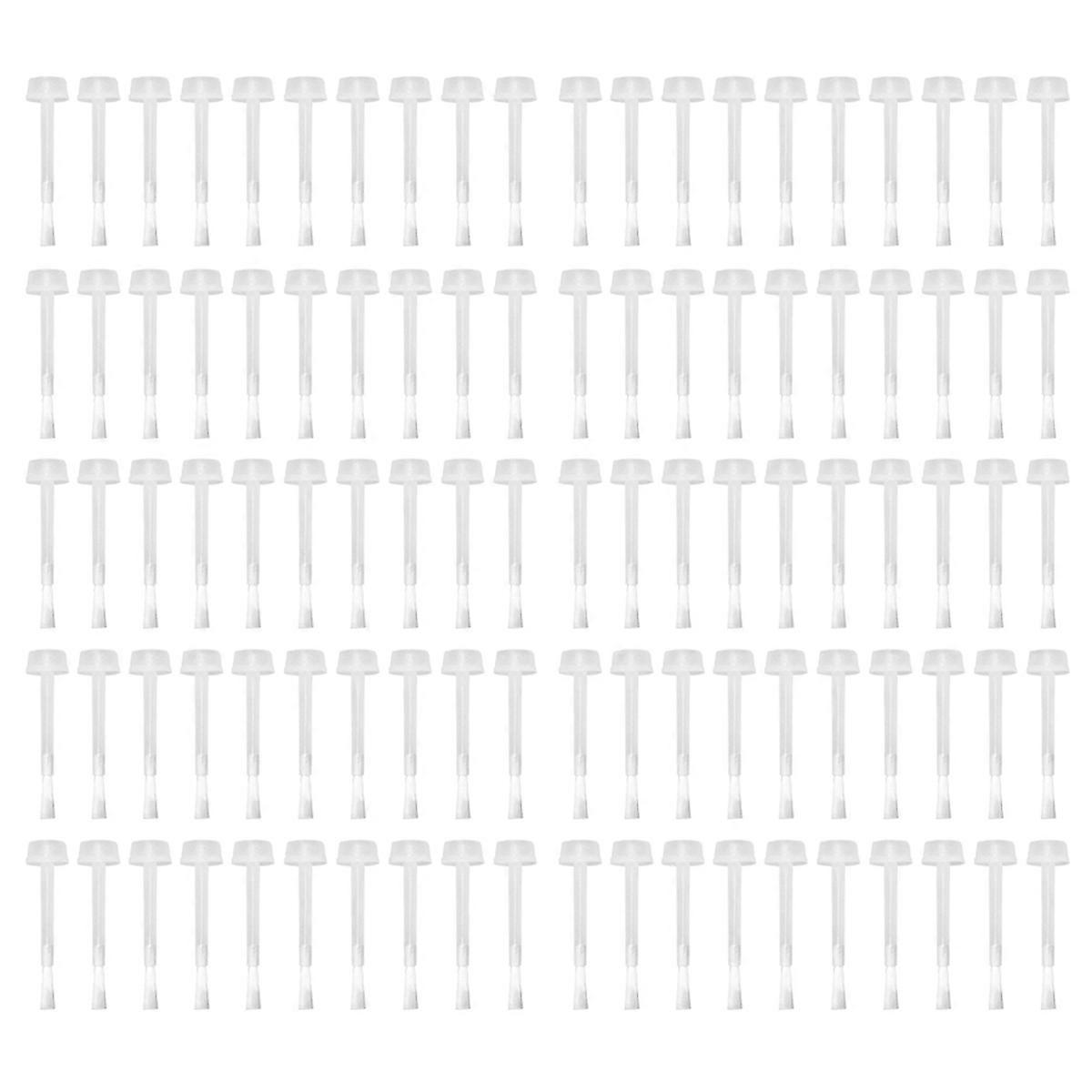 400pcs Replacement Nail Polish Brushes Dipping Liquid Applicator Brushes Manicure Tools