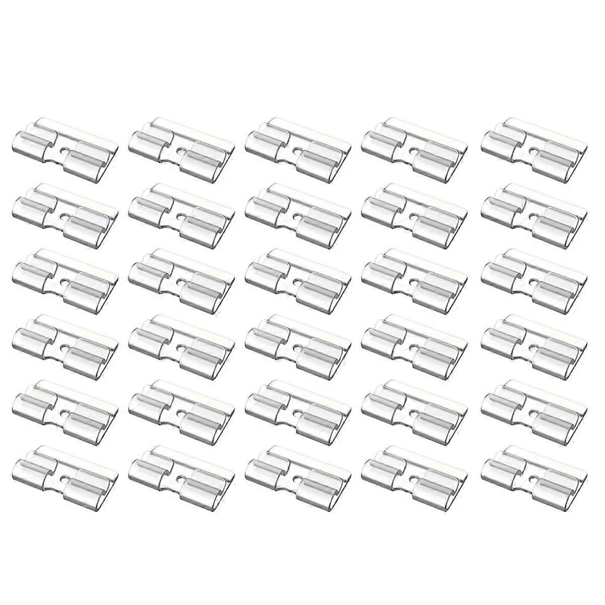 Hooks for Outdoor String Lights Clips 30Pcs Heavy Duty Lights Hooks with Waterproof Adhesive Strips