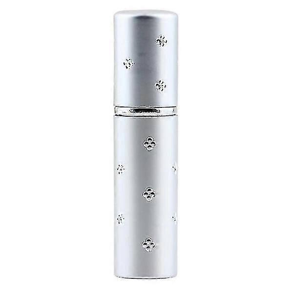 perfume container, 5 ml-silver