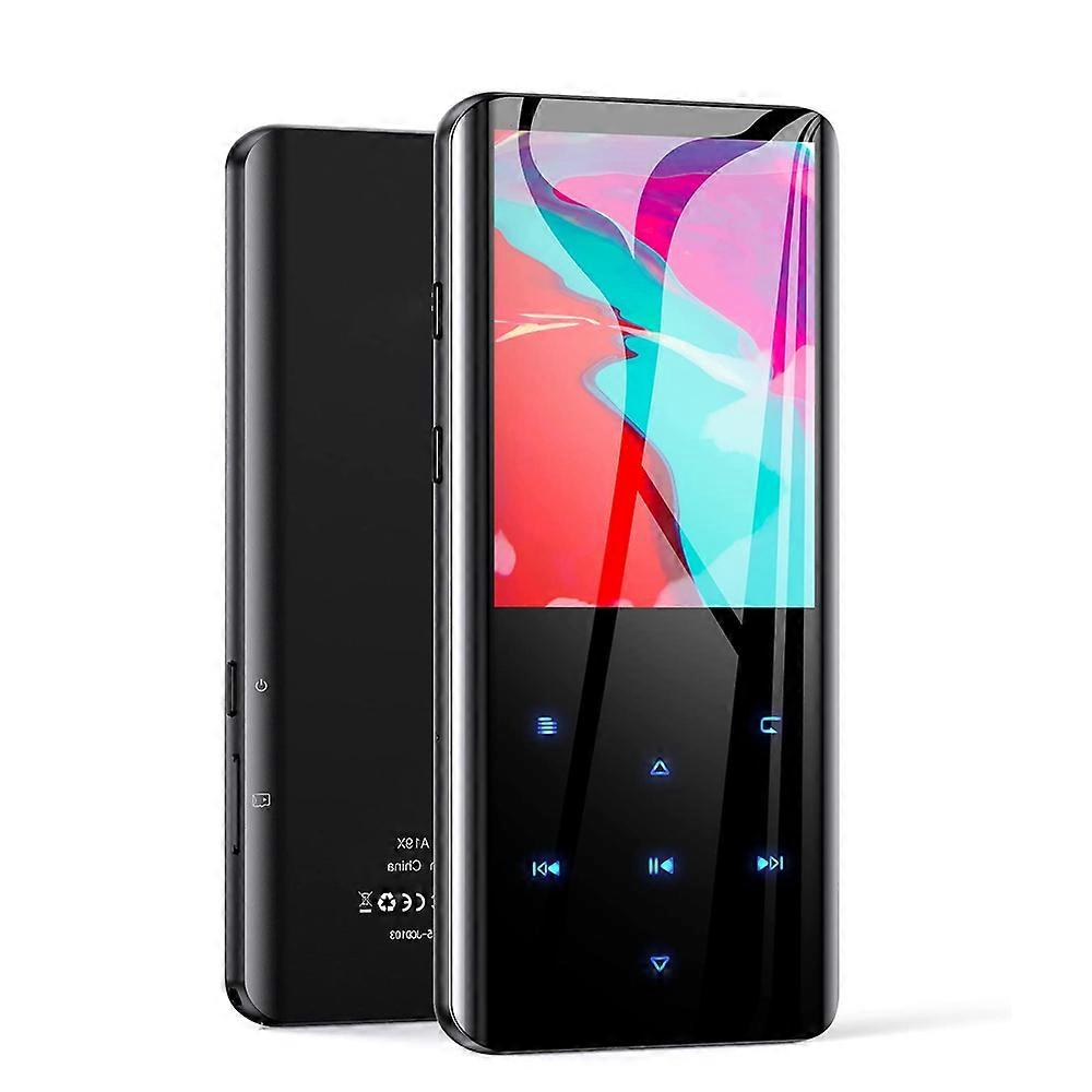 Mp3 Player With Bluetooth, Touchscreen Mp3 Player With Speaker, Portabl
