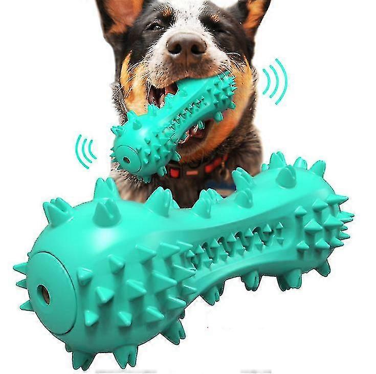 KINCJON Köpek Diş Çıkarma Sopa Pet Diş Temizleme Oyuncak Vokal Dambıl Köpek Oyuncak